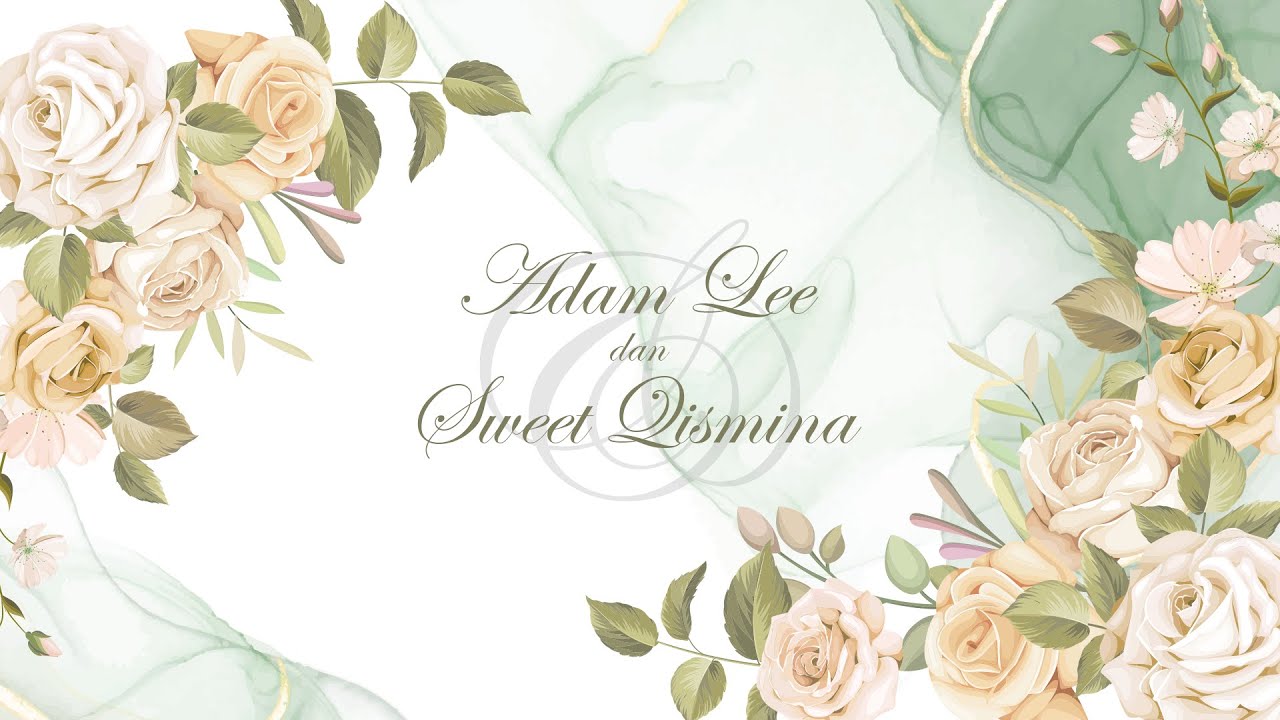 Majlis Pernikahan Adam Lee & Sweet Qismina
