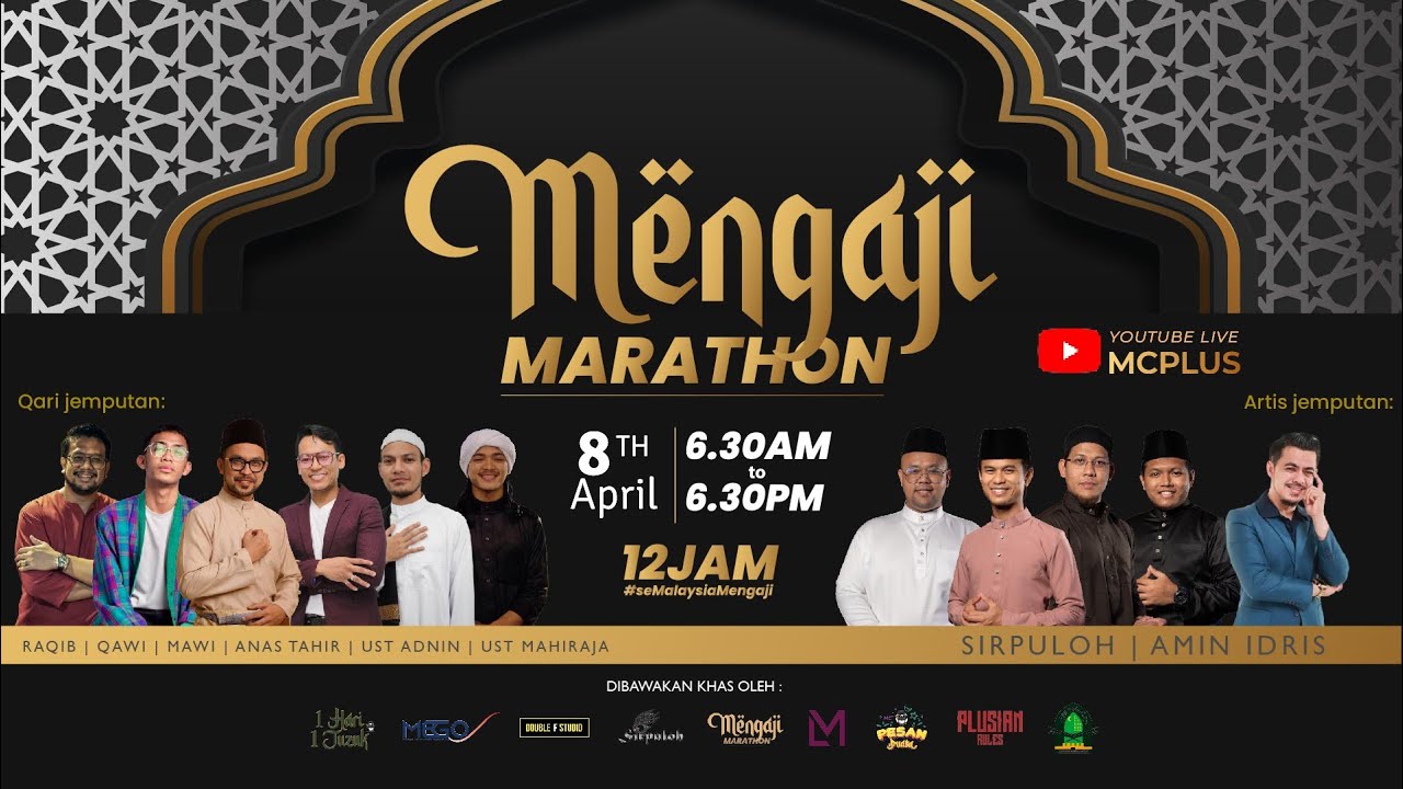 MENGAJI MARATHON 2023 - LIVE