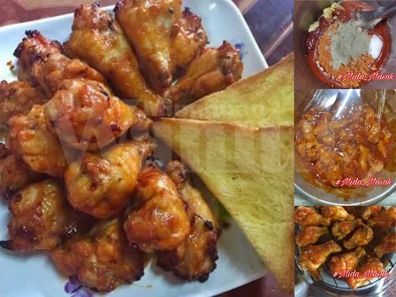 Resepi Ayam Bakar Meleleh, Nak Buat Menu Pagi Raya Pertama 