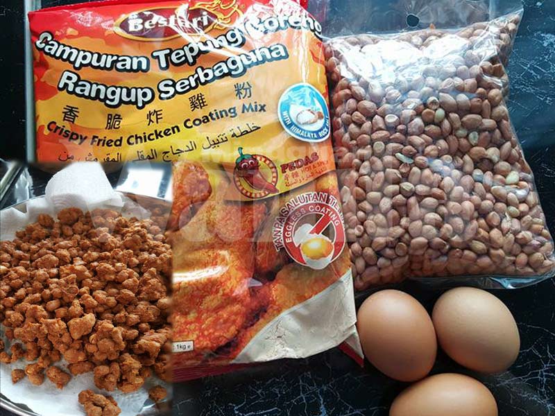 kacang pedas rangup