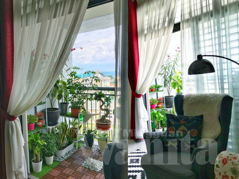 12 Panduan Set Up Taman Mini Balkoni Rumah Tinggi, Wow! Sungguh Hasilnya