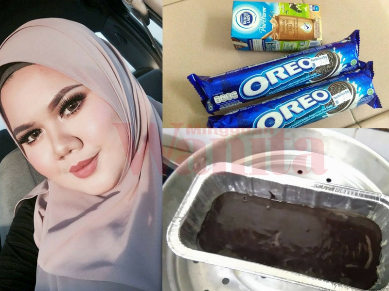 Kek Oreo Viral Versi Kukus, Bajet Bawah RM10 &#038; Guna Dua Bahan Je