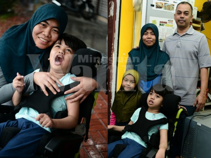 Auni Alami Cerebral Palsy, Mak Ayah Refinance Rumah, Jual Burger Berwarna Janji Anak Pulih Dan 5 Yang Lain Cukup Makan