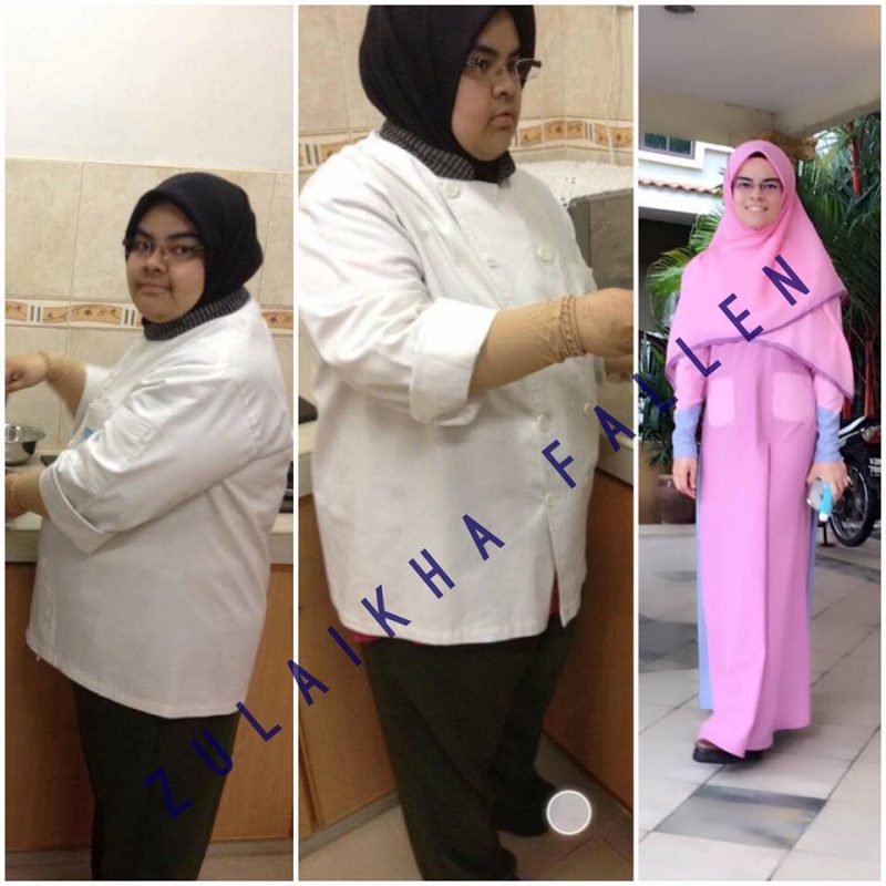 ‘Ambil Gambar’ Sekerapnya Jadi Motivasi Konsisten Turun Berat Dari 103KG Ke 44KG