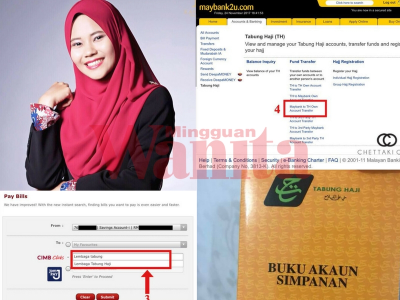 Wanita Ini Ajar Cara Mudah &#8216;Transfer&#8217; Duit Tabung Haji Secara Online, Tak Perlu Nak Beratur Lagi