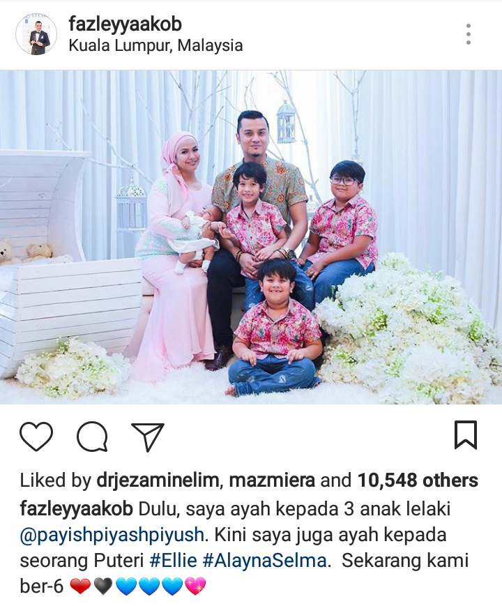 11 Tahun Perkahwinan, Isteri Dato’ Fazley Pernah Keguguran Hampir 10 Kali, Kehadiran Alayna Selma Jadi Penyeri