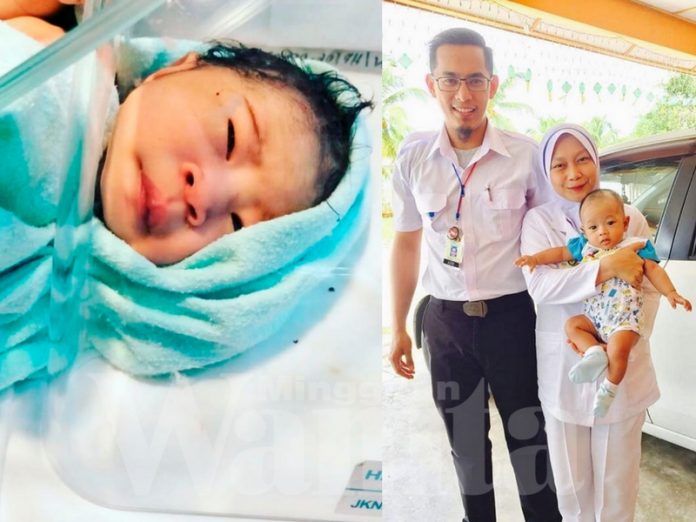 Ibunya Tak Pernah Sangka Dirinya Hamil, Bila Ada Pendarahan Ke Hospital Periksa Urin, Lepas 10 Minit Bayi Ini Dilahirkan