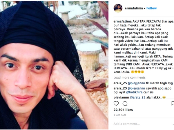 Aku Tak Percaya! – Erma Fatima
