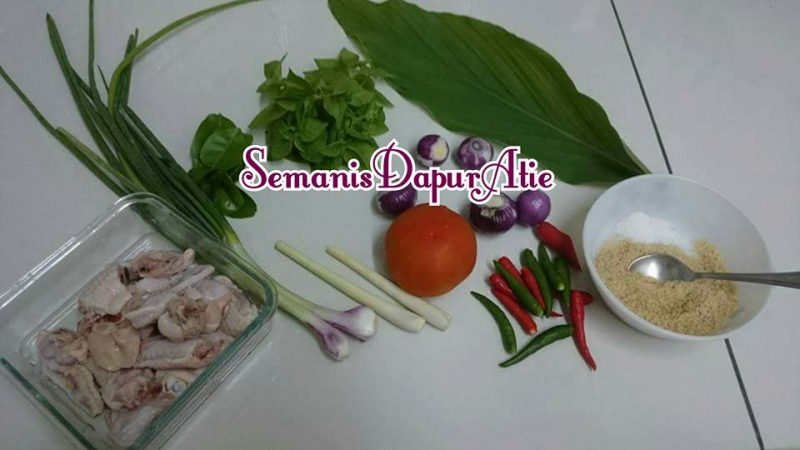 Resepi Rahsia Ayam Rica Rica Pedas Lagi Sedap, Daun Kemangi Tu Pembangkit Aroma