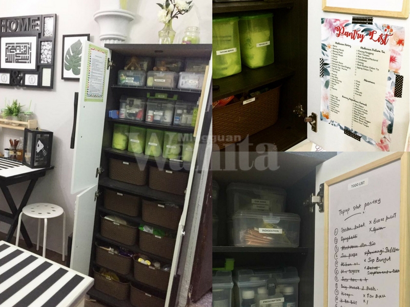 Walaupun Tiada Kabinet Dapur Tetap Boleh Buat Pantri 