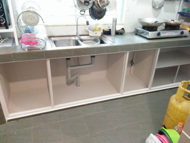 Cuma 2 Minggu Siapkan DIY Pintu Kabinet Dapur  Bajet Kata 