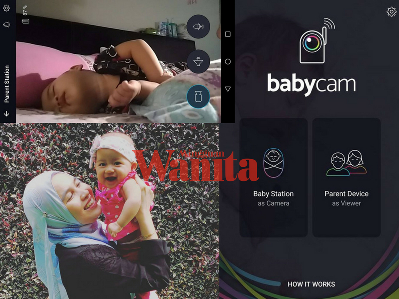 Guna Aplikasi #BabyCam Waktu Anak Tidur, Mak-Mak Boleh Tenang Buat Kerja Rumah Tak Risau Baby Nangis!