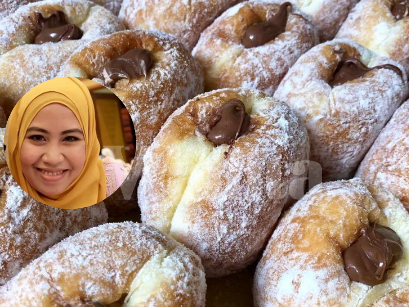 Wanita Ini Kongsi Resipi 'Bomboloni' Gebu & Sedap, Hasil 